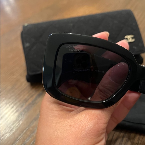 CHANEL ACETATE & calfskin